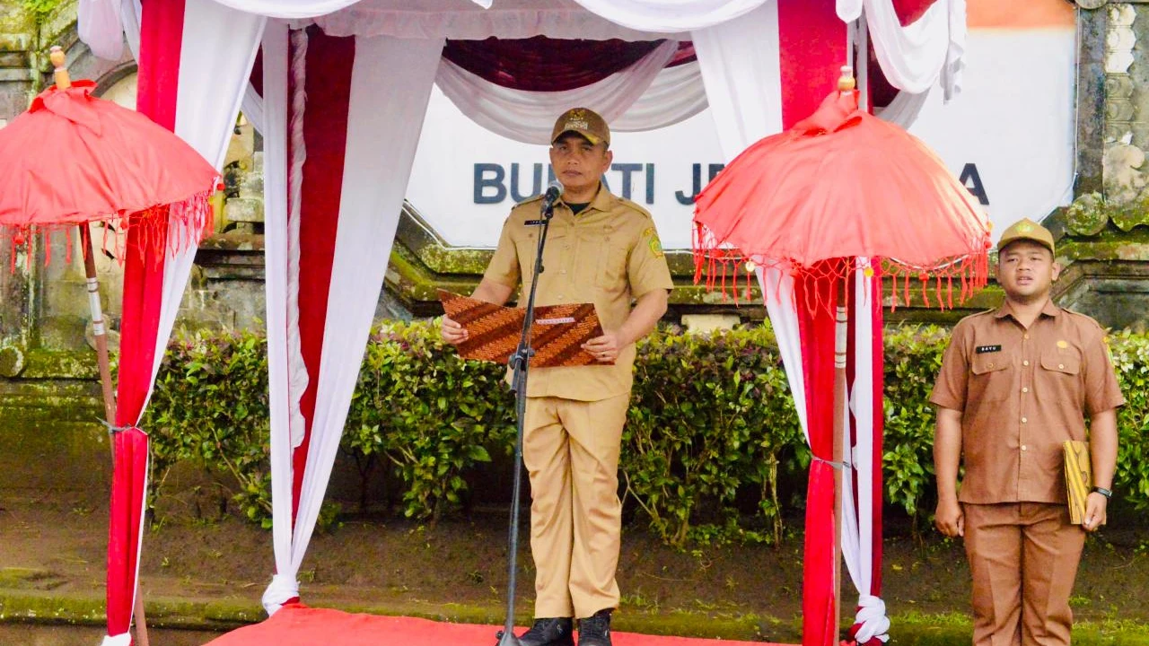 Apel Rutin Pemkab Jembrana Tegaskan Komitmen Pelayanan Publik dan Pembangunan Berbasis Desa