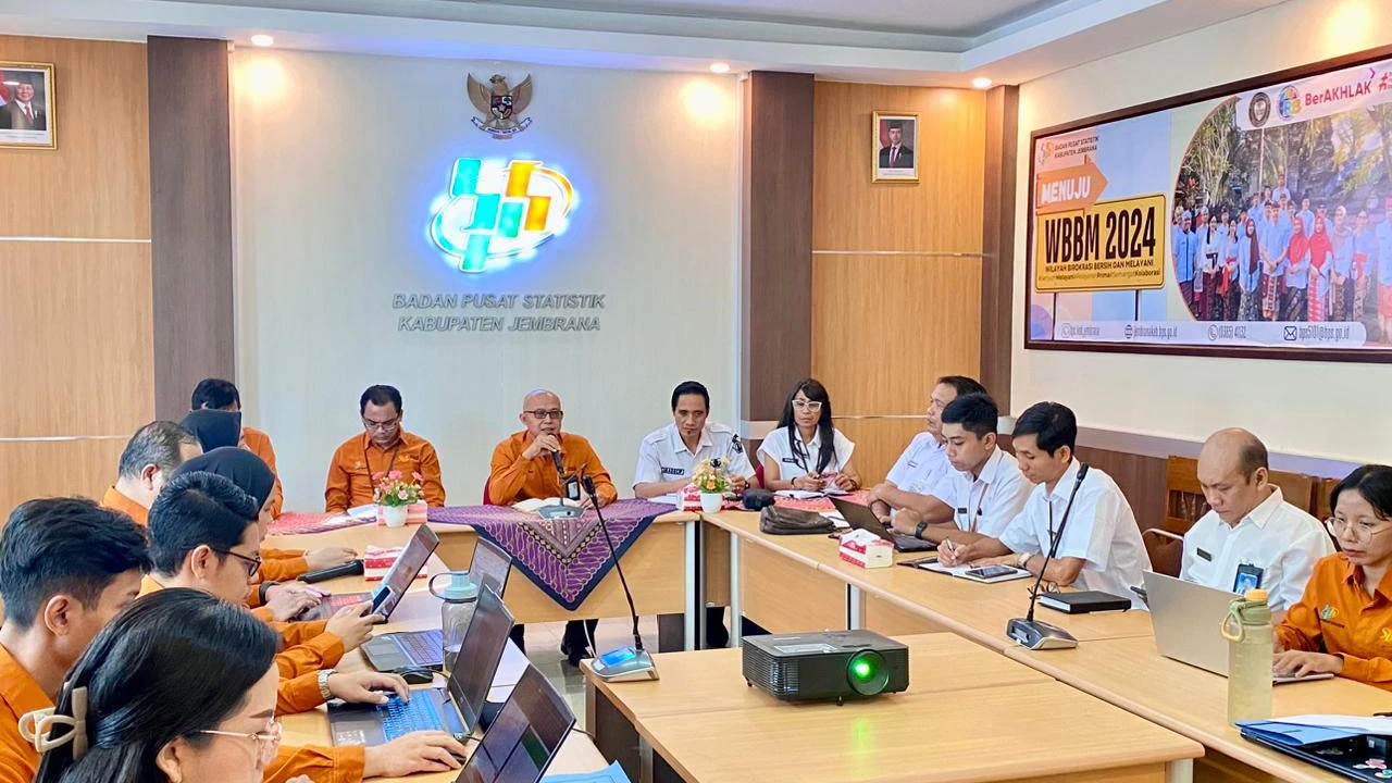 Perkuat Sinergi Satu Data, BPS dan Kominfo Jembrana Optimalkan Desa Cantik dan EPSS
