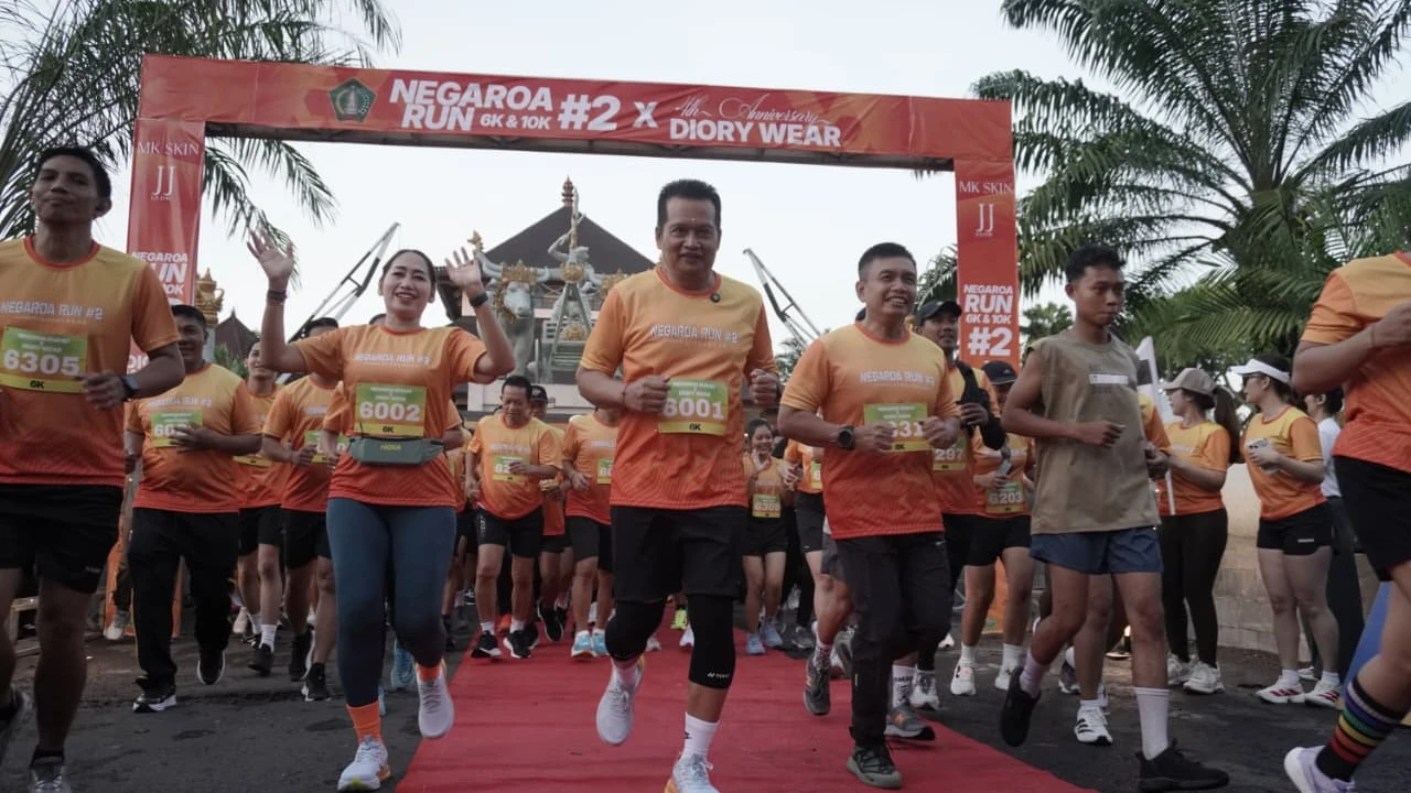 Bupati  Kembang : Pemerintah Berkomitmen Jaga Konsistensi Wadah Olahraga Masyarakat melalui Negaroa Fun Run