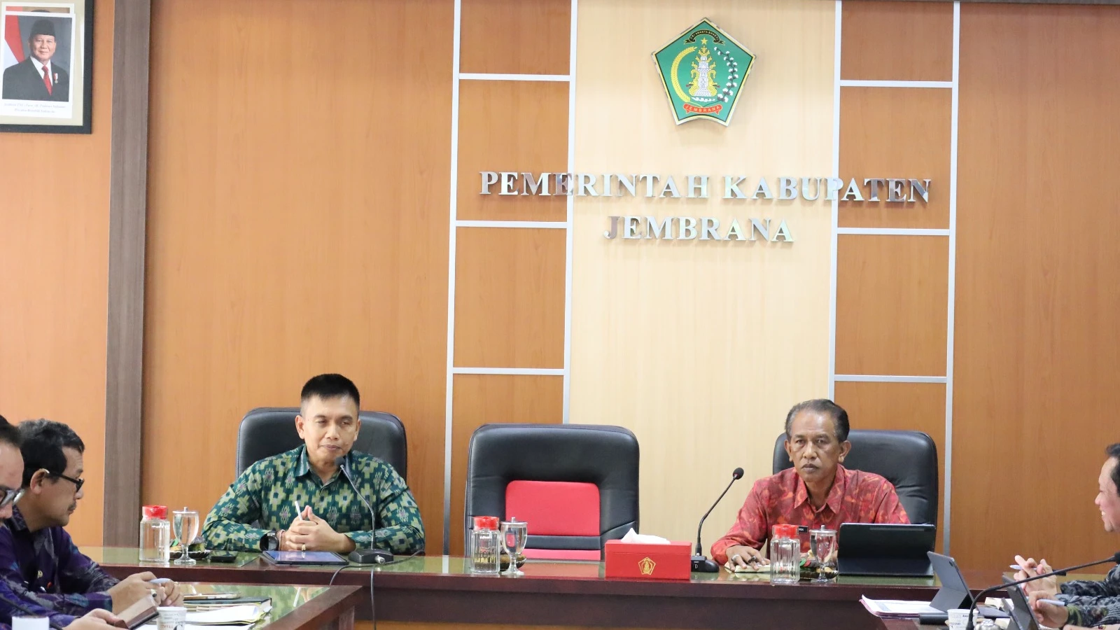 Rakor dengan Kepala Badan,Dinas,Satuan,Bagian di Lingkungan Pemkab Jembrana